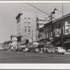 Main street, Walla Walla, Washington. Walla Walla is county seat of rich wheat producing county