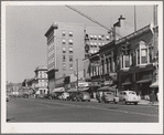 Main street, Walla Walla, Washington. Walla Walla is county seat of rich wheat producing county