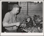 In farm machinery repair shop. Colfax, Washington