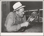 In farm machinery repair shop. Colfax, Washington