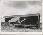 Storage of wheat combine. Idaho County, Idaho