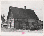 Homestead on farm which is now included in Boundary Farms, FSA (Farm Security Administration) project. Boundary County, Idaho. New house has been built