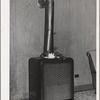 Stove in farmhouse of member of Boundary Farms, FSA (Farm Security Administration) project. Boundary County, Idaho