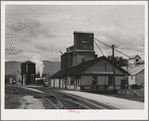 Railroad station at Bonners Ferry, Idaho