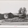 Three portable buildings on farm of FSA (Farm Security Administration) rehabiliation borrower, Yakima County, Washington. Buildings are portable because Indian landlord doesn't supply buildings