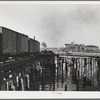 On the harbor of Astoria, Oregon. Shipping by rail and water is centered on fish, vitamin products, lumber and grain