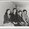 Officers of the Junior Campers League. FSA (Farm Security Administration) mobile camp for migratory farm workers. Odell, Oregon