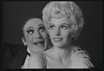 Jay Fox and Tandy Cronyn in the 1969 tour of Cabaret