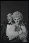 Jay Fox and Tandy Cronyn in the 1969 tour of Cabaret