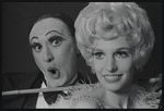 Jay Fox and Tandy Cronyn in the 1969 tour of Cabaret