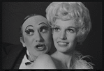 Jay Fox and Tandy Cronyn in the 1969 tour of Cabaret