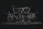 Jay Fox [center] and unidentified others in the 1969 National tour of the stage production Cabaret