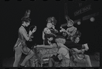 Jay Fox and unidentified others in the 1969 National tour of Cabaret