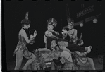 Jay Fox and unidentified others in the 1969 National tour of Cabaret