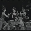 Jay Fox and unidentified others in the 1969 National tour of Cabaret