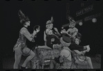 Jay Fox and unidentified others in the 1969 National tour of Cabaret
