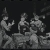 Jay Fox and unidentified others in the 1969 National tour of Cabaret