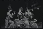 Jay Fox and unidentified others in the 1969 National tour of Cabaret