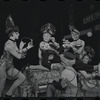 Jay Fox and unidentified others in the 1969 National tour of Cabaret