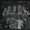 Tandy Cronyn [center] and unidentified others in the 1969 National tour of Cabaret