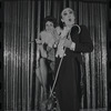 Tandy Cronyn and Jay Fox in the 1969 tour of the stage production Cabaret