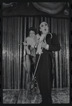 Tandy Cronyn and Jay Fox in the 1969 tour of the stage production Cabaret