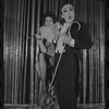 Tandy Cronyn and Jay Fox in the 1969 tour of the stage production Cabaret