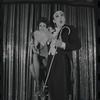 Tandy Cronyn and Jay Fox in the 1969 tour of the stage production Cabaret