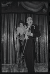 Tandy Cronyn and Jay Fox in the 1969 tour of the stage production Cabaret