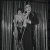 Tandy Cronyn and Jay Fox in the 1969 tour of the stage production Cabaret