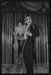 Tandy Cronyn and Jay Fox in the 1969 tour of the stage production Cabaret