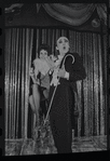 Tandy Cronyn and Jay Fox in the 1969 tour of the stage production Cabaret