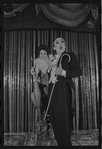 Tandy Cronyn and Jay Fox in the 1969 tour of the stage production Cabaret