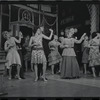 Tandy Cronyn, Franklin Kiser, Alexandra Damien, Wood Romoff [center] and unidentified others in the 1969 tour of the stage production Cabaret