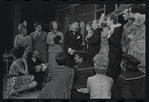 Alexandra Damien [left], Wood Romoff [center] and unidentified others in the 1969 tour of the stage production Cabaret