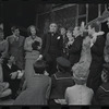 Alexandra Damien [left], Wood Romoff [center] and unidentified others in the 1969 tour of the stage production Cabaret