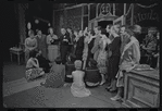 Alexandra Damien [left], Wood Romoff [center] and unidentified others in the 1969 tour of the stage production Cabaret
