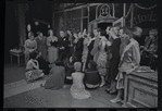 Alexandra Damien [left], Wood Romoff [center] and unidentified others in the 1969 tour of the stage production Cabaret