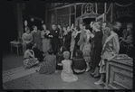 Alexandra Damien [left], Wood Romoff [center] and unidentified others in the 1969 tour of the stage production Cabaret