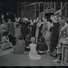 Alexandra Damien [left], Wood Romoff [center] and unidentified others in the 1969 tour of the stage production Cabaret