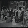 Alexandra Damien [left], Wood Romoff [center] and unidentified others in the 1969 tour of the stage production Cabaret