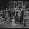Alexandra Damien [left], Wood Romoff [center] and unidentified others in the 1969 tour of the stage production Cabaret