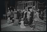 Alexandra Damien [left], Wood Romoff [center] and unidentified others in the 1969 tour of the stage production Cabaret