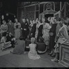 Alexandra Damien [left], Wood Romoff [center] and unidentified others in the 1969 tour of the stage production Cabaret