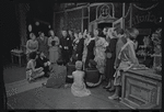 Alexandra Damien [left], Wood Romoff [center] and unidentified others in the 1969 tour of the stage production Cabaret