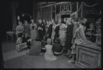 Alexandra Damien [left], Wood Romoff [center] and unidentified others in the 1969 tour of the stage production Cabaret