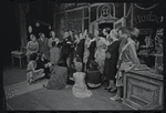 Alexandra Damien [left], Wood Romoff [center] and unidentified others in the 1969 tour of the stage production Cabaret