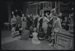 Alexandra Damien [left], Wood Romoff [center] and unidentified others in the 1969 tour of the stage production Cabaret