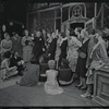 Wood Romoff [center] and unidentified others in the 1969 tour of the stage production Cabaret