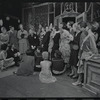 Wood Romoff [center] and unidentified others in the 1969 tour of the stage production Cabaret